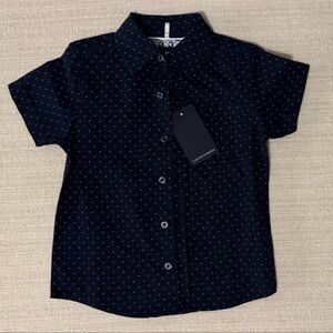 Cactus Boys Shirt 2T button up polka dot nwt 2-3 years